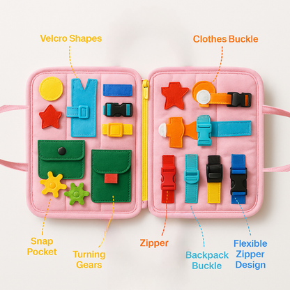 CocoBaby™ - Montessori Sensory Book